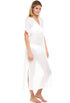 MAXI DRESS W/SLIT - GOFRET